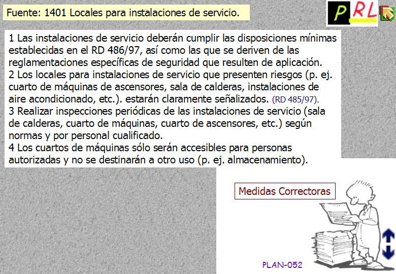 052 LOCALES INSTALACIONES SERVICIO